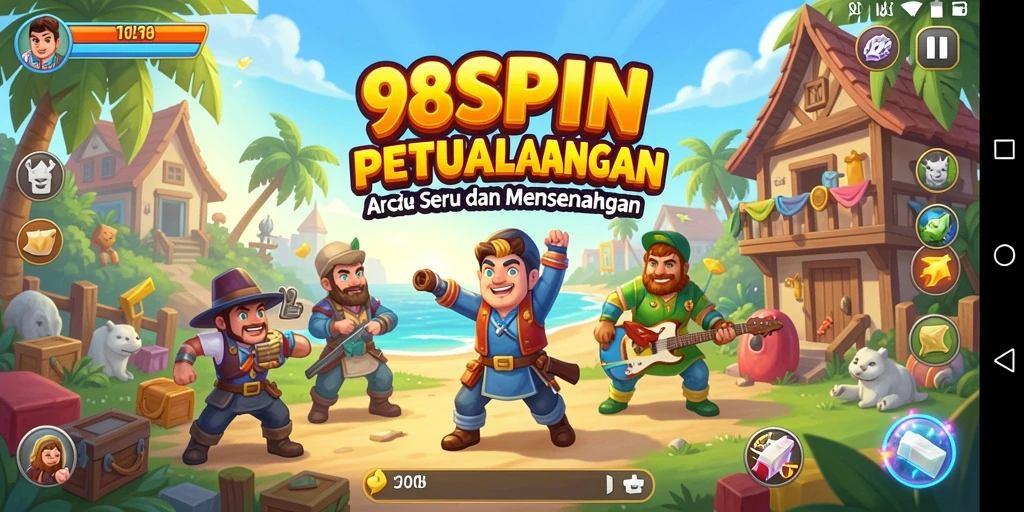 Gameplay seru dan menantang dalam 98SPIN.