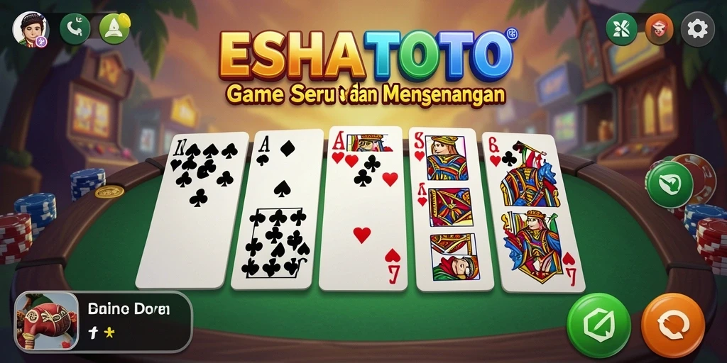 Screenshot gameplay ESHATOTO dengan grafis yang menarik.