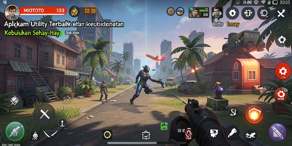 Screenshot utama MIOTOTO menampilkan tampilan antarmuka aplikasi Utility.